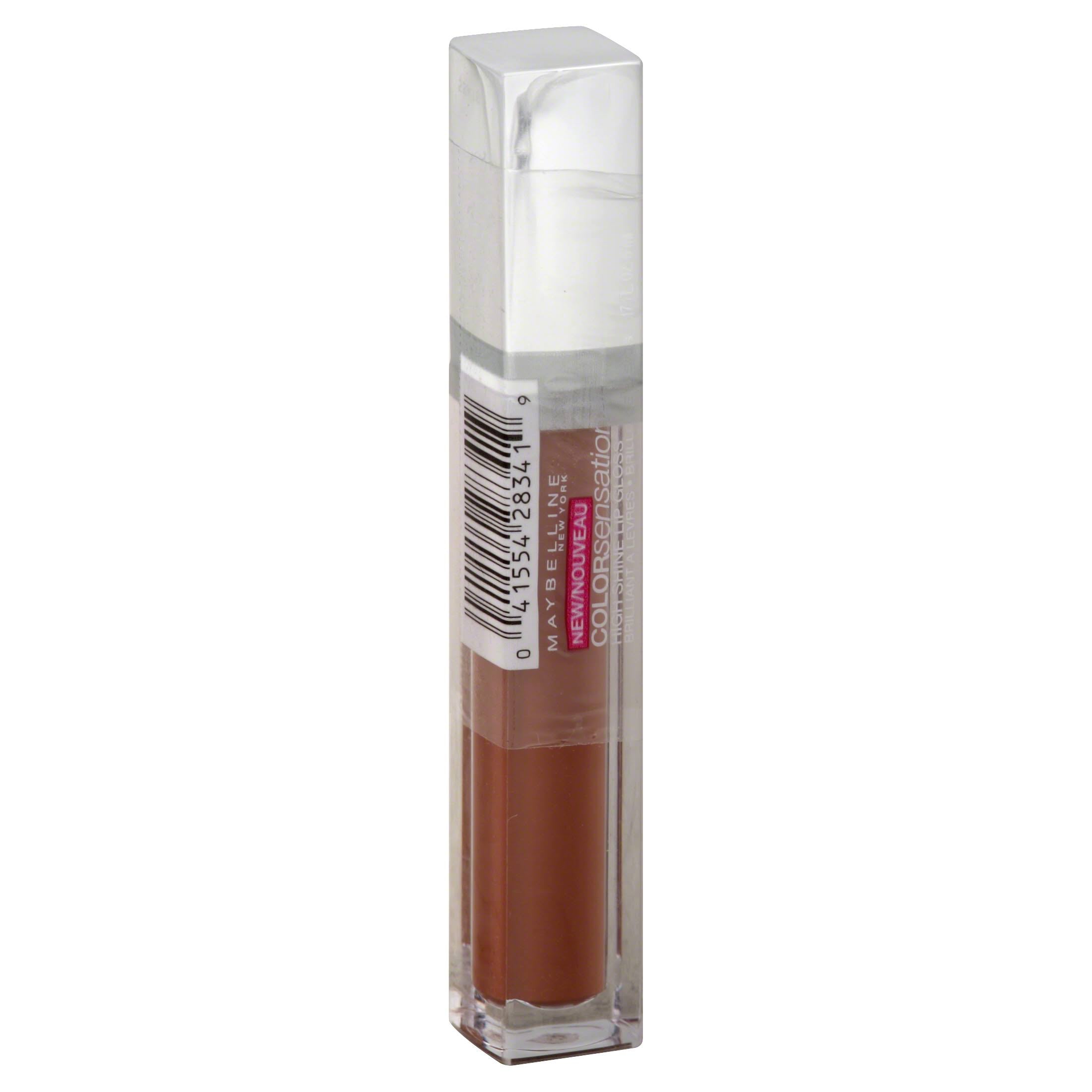MAYBELLINE NEW YORK ColorSensational High Shine Lip Gloss, Iced Chocolate 60 - 0.17 fl oz - ADDROS.COM